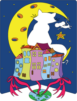 Moon Story vector illustration by Oksancia on Istockphoto