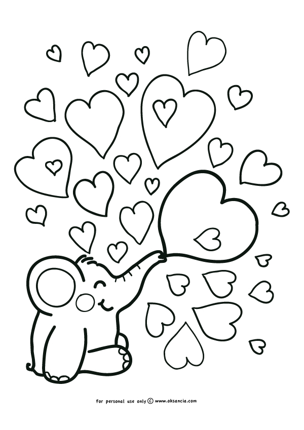 i love you coloring pages to print - photo #35