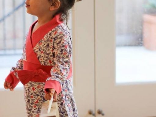 Origany Red Bird Print – Children’s Clothing Line