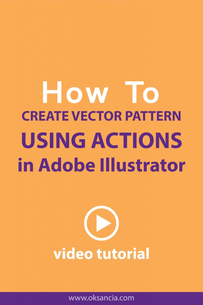 How to create vector pattern using actions video pin. Pineapple pattern from photo reference to finish.