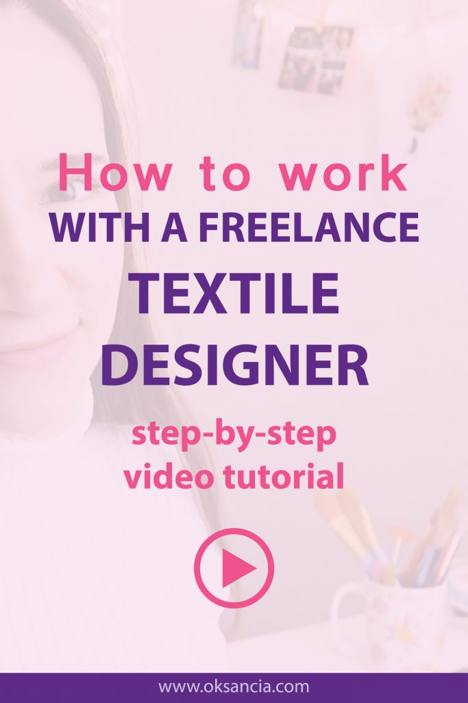 How to work with a freelance designer pin. Step-by-step freelance project process. 