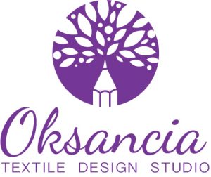 Oksancia Textile Design Studio logo watermark