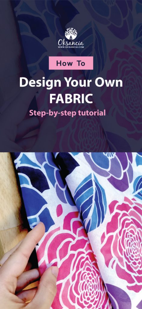 Video tutorial: How to design your own fabric. Step-by-step guide ...