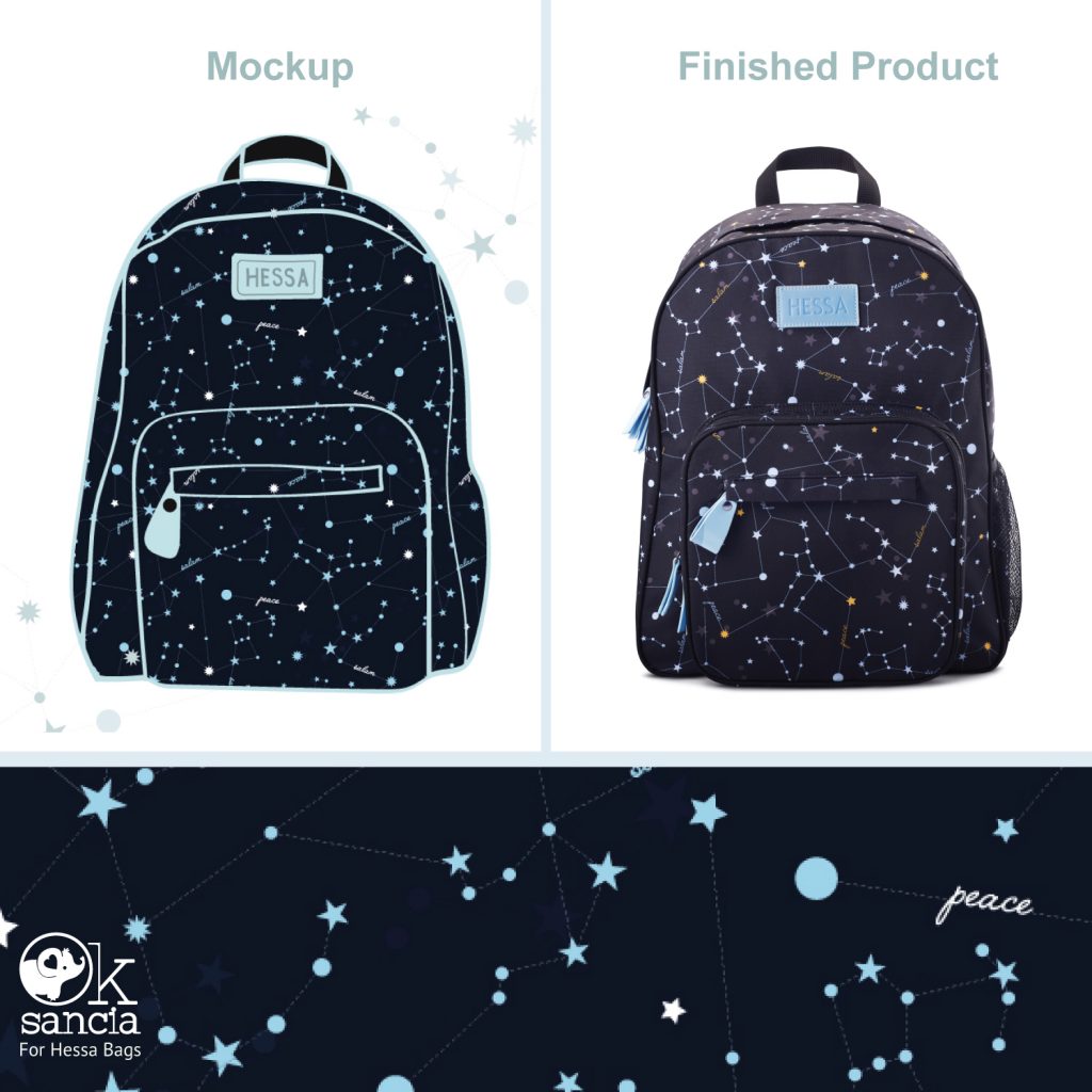 Download Video How To Create Physical Product Mockups In Adobe Illustrator Cc Backpack Mockup With Vector Pattern Oksancia S Pattern Design Studio