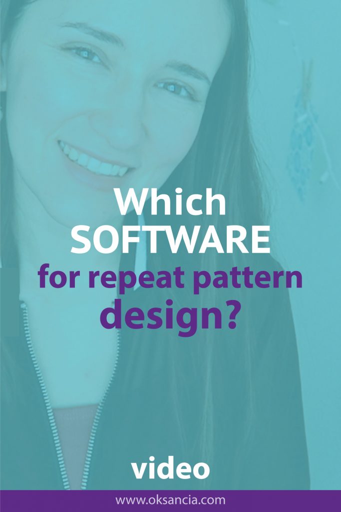 Which software to use for repeat pattern design? The difference between raster and vector software.
