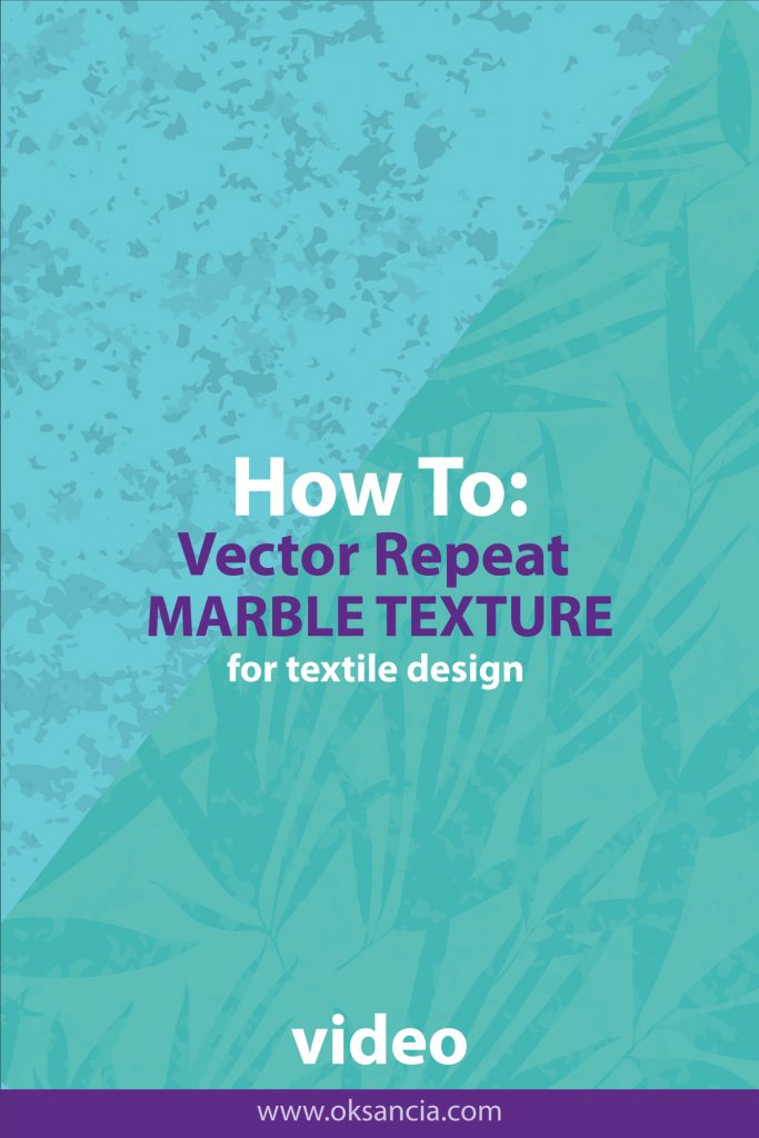 How to make vector marble texture repeat pattern video tutorial