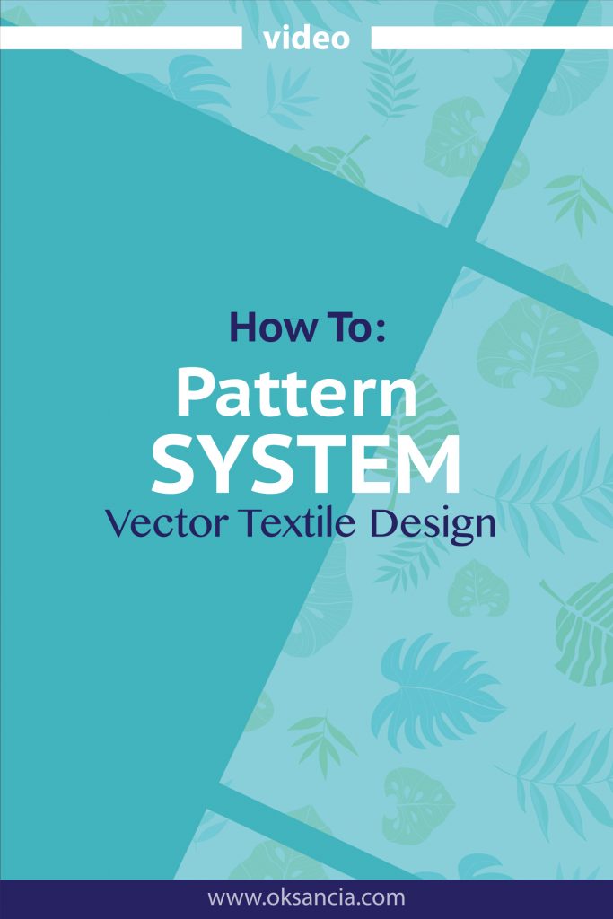 Video tutorial How To Create Custom Template System For Vector Repeat Patterns in Adobe Illustrator CC