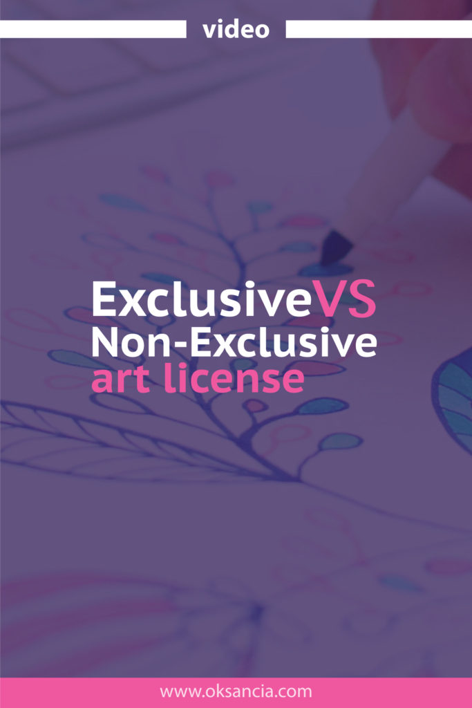 Exclusive vs Non-exclusive Artwork License For Designing and Manufacturing Commercial Products