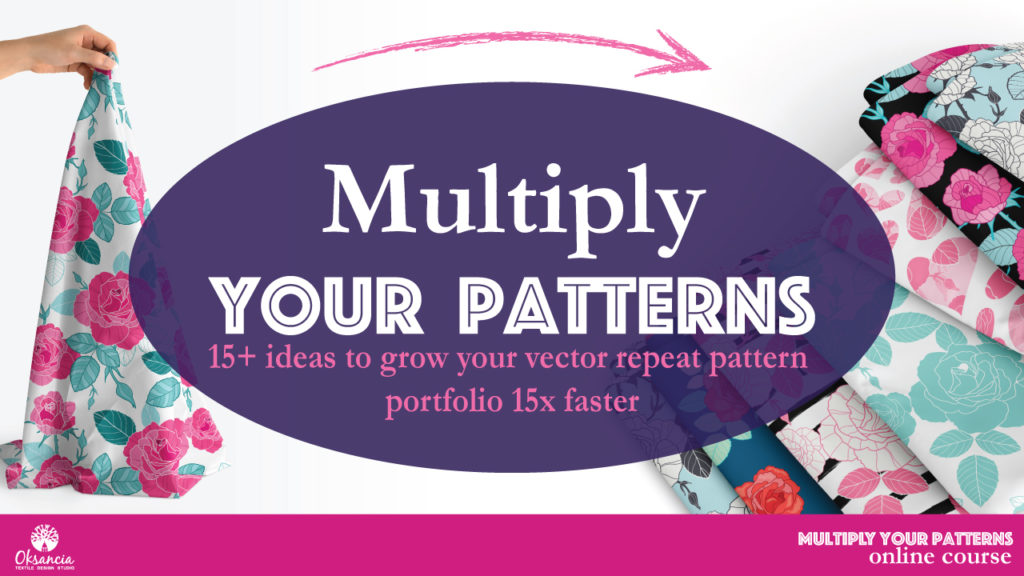Multiply Your Patterns: 15 Practical Ideas for Growing Your Vector Pattern Portfolio online course