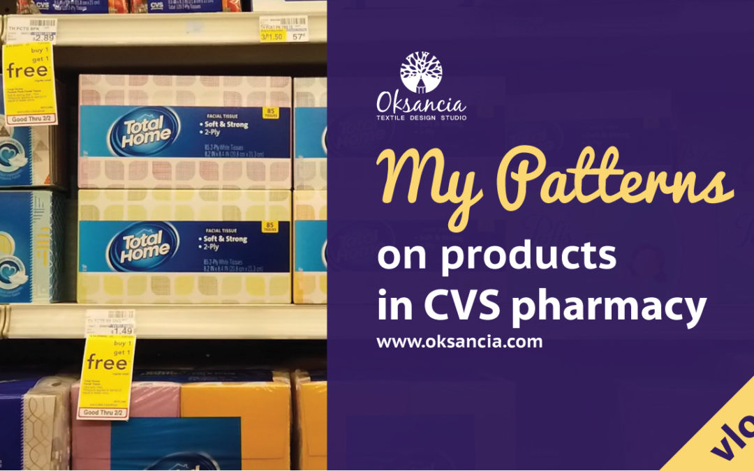 My patterns on products in CVS pharmacy – Vlog