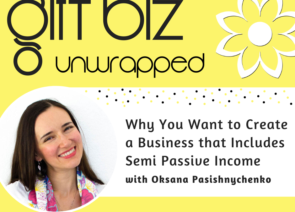 Oksancia on GiftBizUnwrapped Podcast with Sue Monhait