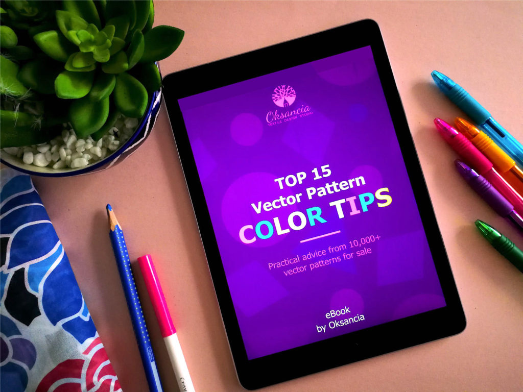Top 15 Vector Pattern Color Tips ebook by Oksancia