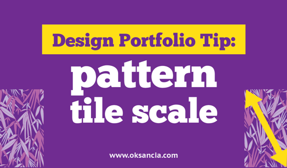 Video: Optimal repeat tile size for vector seamless patterns. Repeat pattern scale tips.