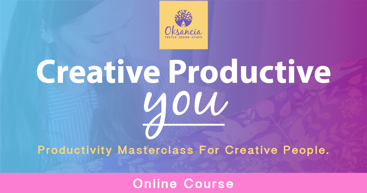 Creative Productive You Online course cover CPY