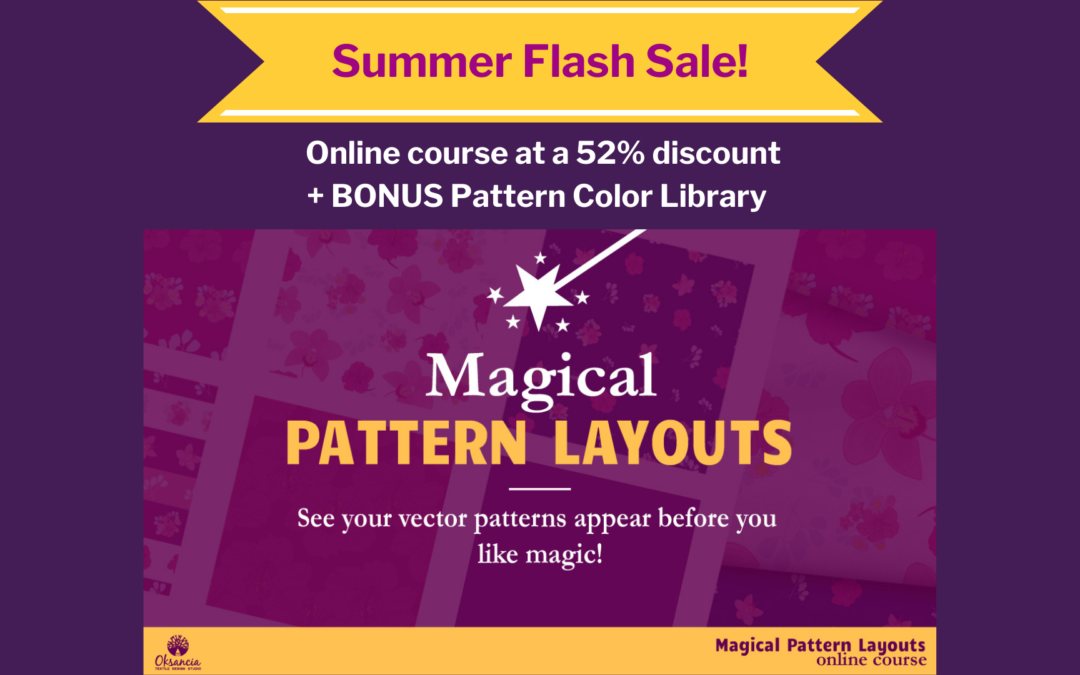 Magical Pattern Layouts Course summer flash sale