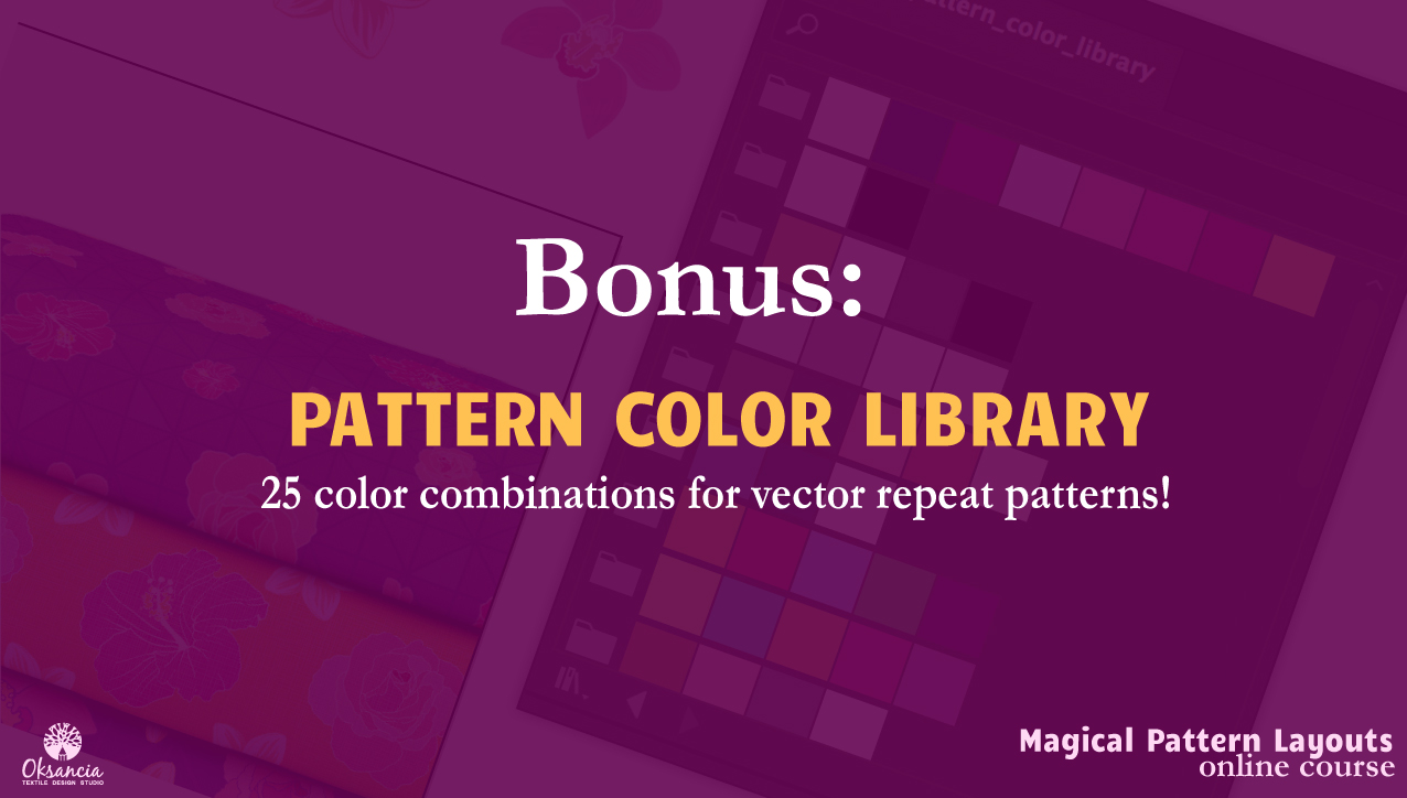 Bonus Pattern Color Library