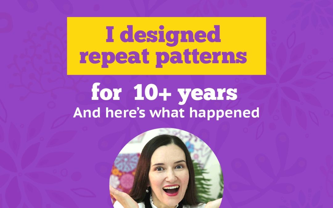I designed vector repeat patterns for 10+ years and here is what happened