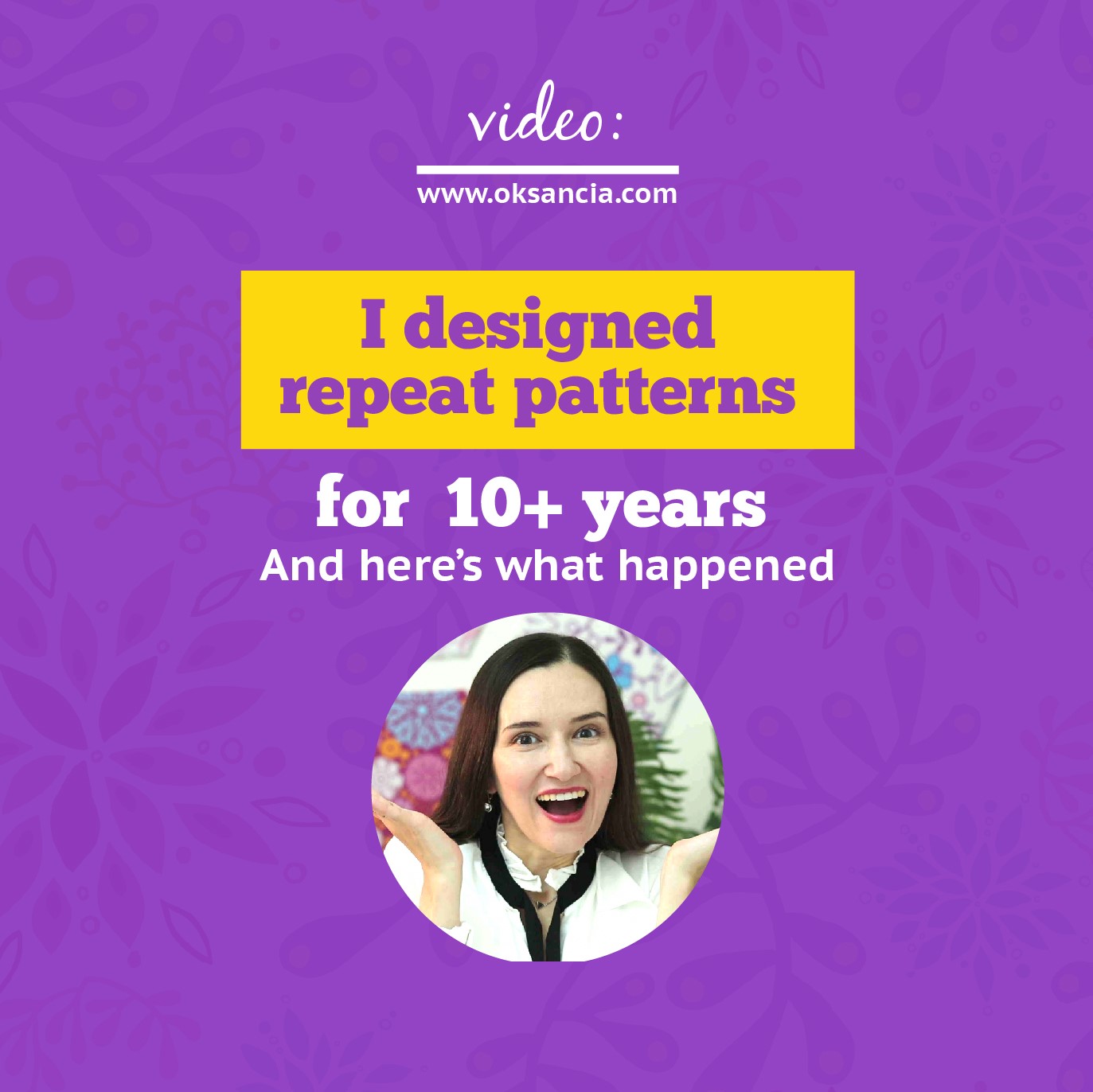 I designed vector repeat patterns for 10+ years and here is what happened