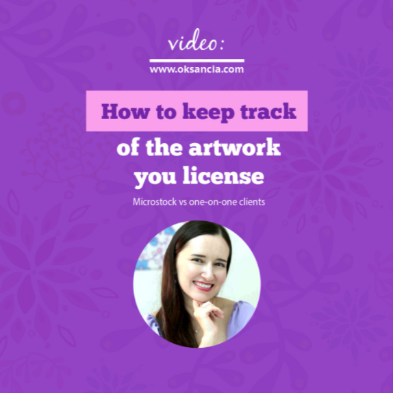 How to license your artwork and keep track of your licensed art.
