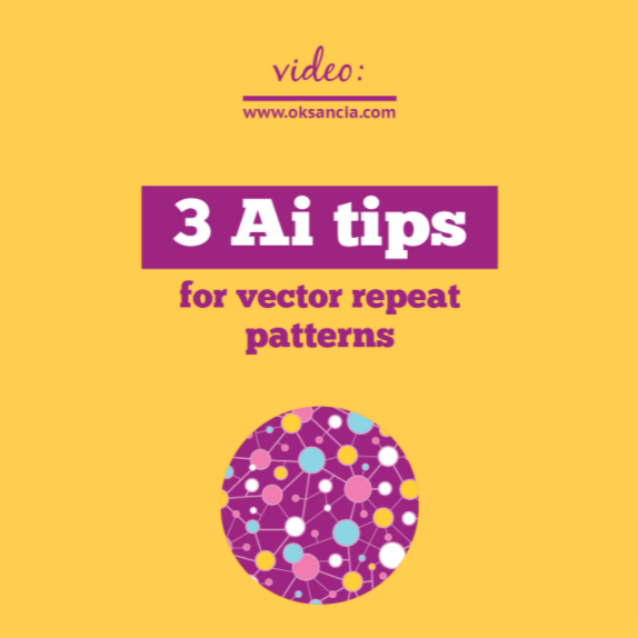 3 Vector Repeat Pattern Tips for Adobe Illustrator CC