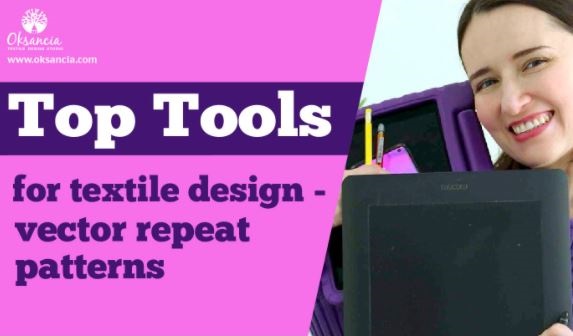 Video: Top Tools I Use as a Textile Designer in my Home Studio
