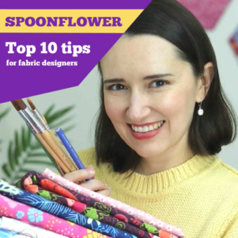 Video: Top 10 Spoonflower Tips For Fabric Designers - Oksancia's ...