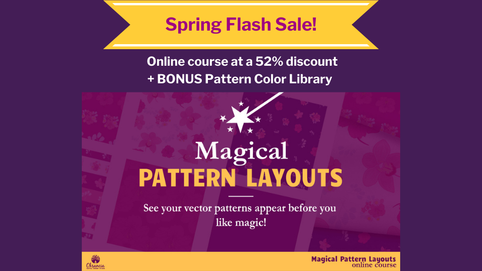 Magical Pattern Layouts Course spring flash sale