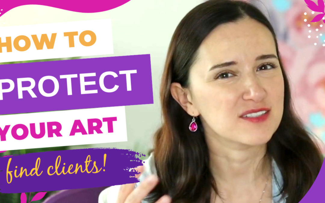 NEW VIDEO: How to protect your artwork online and find new clients at the same time