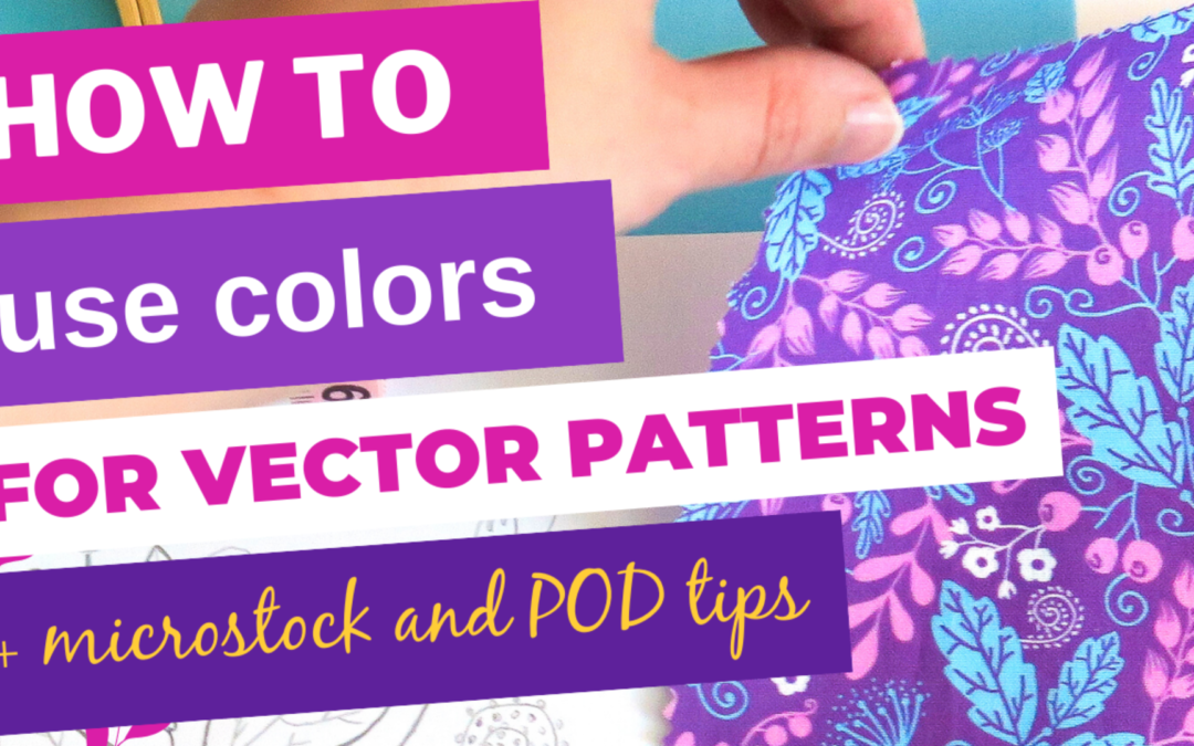 Video: Which colors to use for vector repeat pattern design
