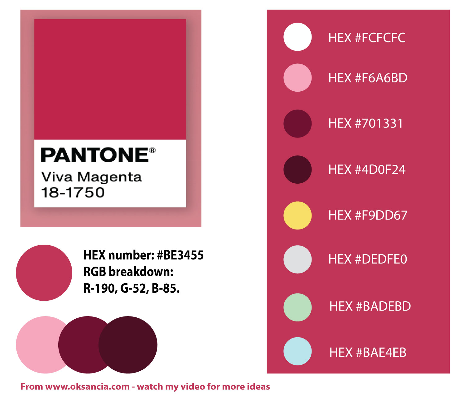 Pantone color of the year 2023: Viva Magenta for creatives - GoVisually